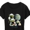 Women's - Star Wars - Yoda Death Star Short Sleeve Graphic T-Shirt - 2 of 4