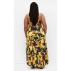 Women's Plus Size Oasis Tropical Maxi Dress - foliage leaves print | CITY CHIC - 2 of 4