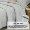BAGOKIE 2/3 Pieces Seersucker Lightweight Bedding Comforter Set - 4 of 4