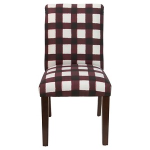 Printed Parsons Dining Chair Buffalo Square Holiday Red - Threshold