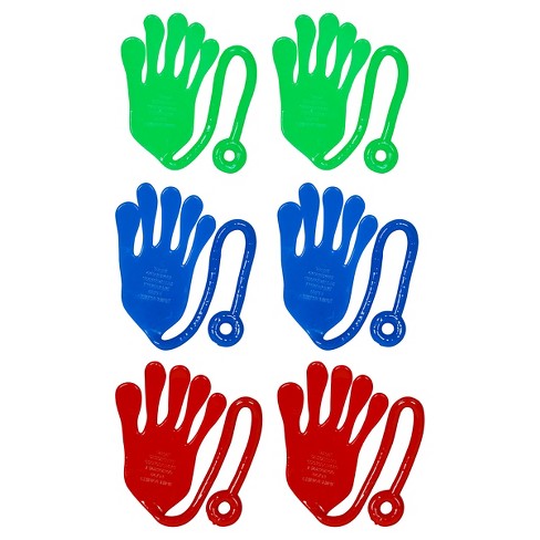 cool chimpanzee's stretchy sticky hands kids party favors for kids 4-8  (100-pack) toy assortment