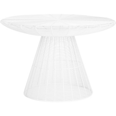 Reginald Wire Coffee Table - White - Safavieh