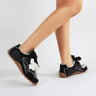 Женские кроссовки BERNESS Women's Lacey Dual Bows Trail Sneakers Leopard 7 — фото 4