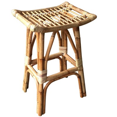 D-Art Collection North Bay Rattan Counter Stool