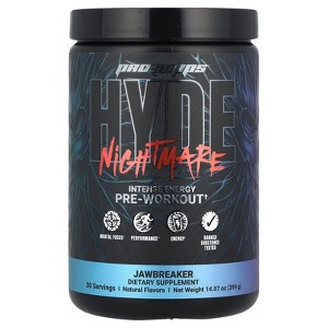 ProSupps HYDE® Nightmare, Intense Energy Pre-Workout, Jawbreaker, 14.07 oz (399 g) - 1 of 2
