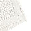 Womens Sheer Tank Sweater Tops Mesh Sweater U Neck Sleeveless Topss Pullover Sweater,White - M - 4 of 4
