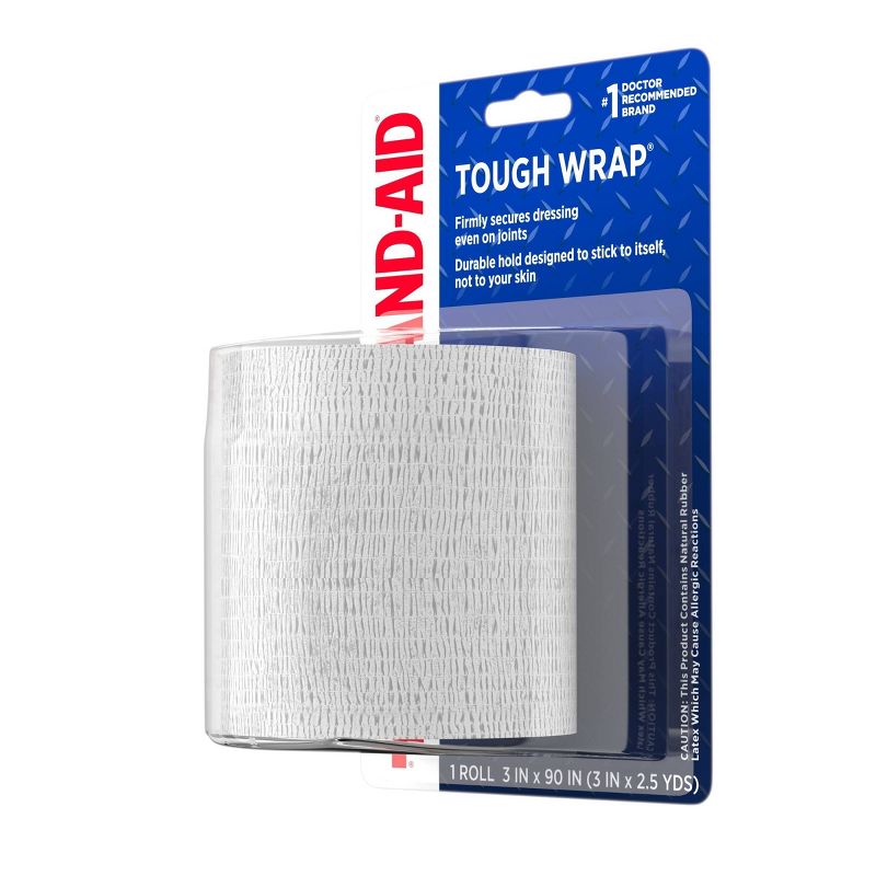 Johnson &#38; Johnson Brand Secure-Flex Self-Adherent Wound Wrap - 3 In by 2.5 yd, 5 of 8