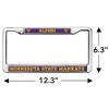 Mankato Alumni Logo Full Size Standard License Plate Metal Frame - 4 of 4