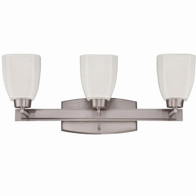 Craftmade Lighting Bridwell 3 - Light Vanity in  Brushed Polished Nickel