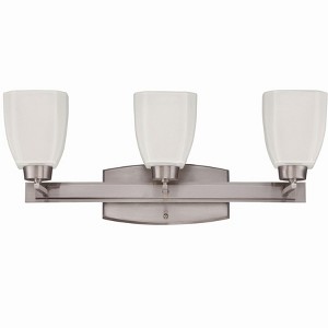 Craftmade Lighting Bridwell 3 - Light Vanity in  Brushed Polished Nickel - 1 of 1