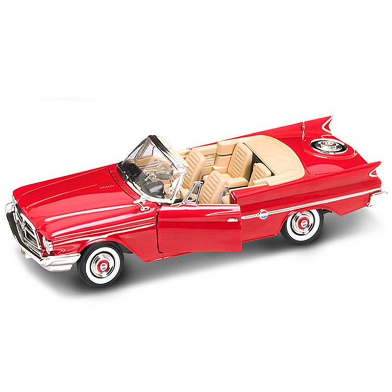 1960 Chrysler 300F Red 1/18 Diecast Car by Road Signature, 2 of 4