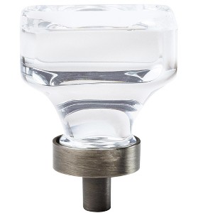 Amerock Glacio Square Cabinet or Furniture Knob - 1 of 4