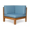 Maggift Outdoor Patio Seating Sets, Unique Design, Ideal for Conversations, Perfect for Gardens and Living Spaces, Blue, 90.75"*30.25"*26.5" - 4 of 4