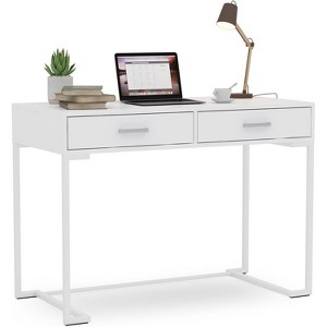 Tribesigns 39 Inches 2 Drawers Vanity Desk - 1 of 4