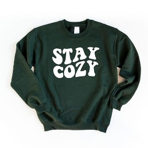 Simply Sage Market Women's Graphic Sweatshirt Stay Cozy - 1 of 3