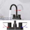 MAYEERTY 2 Handle Bathroom Sink Faucet Oil Rubbed Bronze Centerset RV Bathroom Faucet for 2/3 Hole - 3 of 4