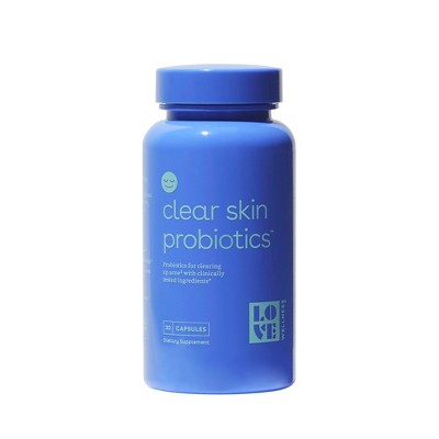 Love Wellness Clear Skin Probiotics - 30ct
