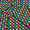 672ct Neon Smiley Face And Star Stickers : Target