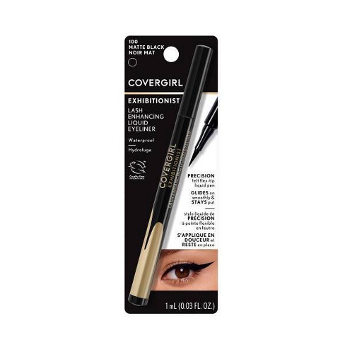 Covergirl Exhibitionist Lash Enhancing Liquid - 100 Matte Black - 0.03 Fl Oz : Target