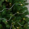 Northlight Lame Beaded Christmas Garland - 15' x .25" - Celestial Silver - Unlit - 2 of 4