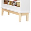 Sapphtopaz Kids Bookcase with Storage, Multifunctional Bookshelf Display Stand for Bedroom, Playroom, Hallway - 3 of 4