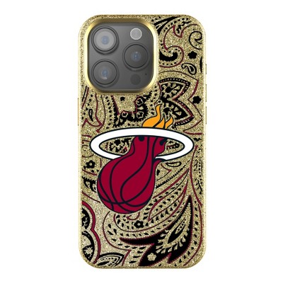 Keyscaper NBA Paisley Bling Cell Phone Case for iPhone 14 Pro