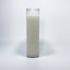 11.3oz Unscented Glass Jar Candle White - Continental Candle - 2 of 3