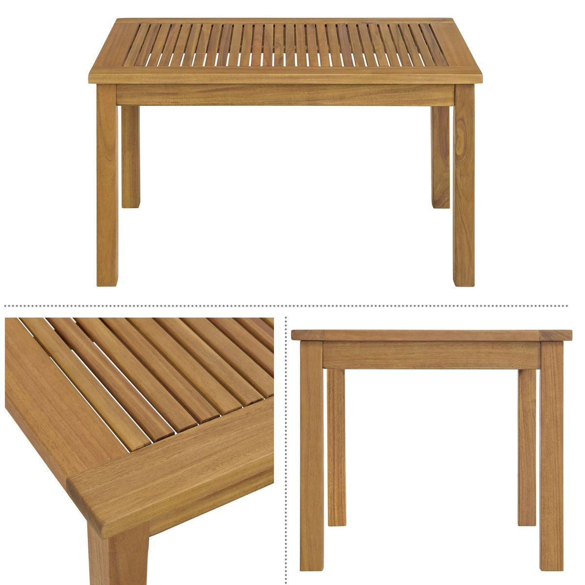 Alaterre Furniture 2pc Okemo Outdoor Patio Weather-Resistant Couch with Cushions & Coffee Table - thumbnail 7