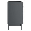 Modway Render 30" Particleboard and Laminate Bathroom Vanity Cabinet in Gray - 2 of 4