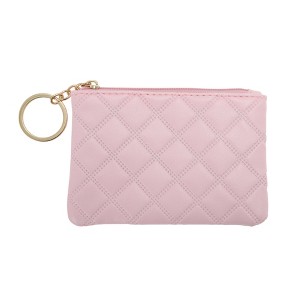 Unique Bargains Argyle Coin Purse Wallet 1 Pc - 1 of 4