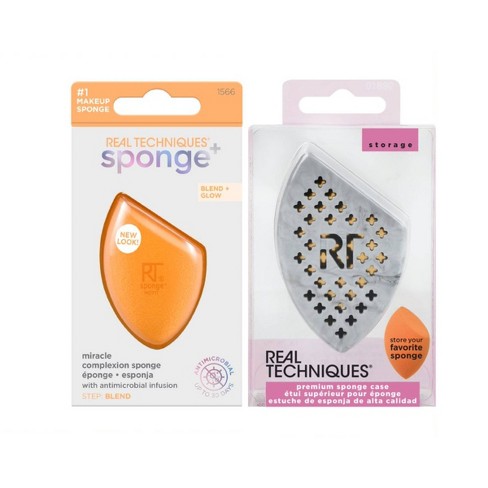 Real Techniques Sponge + Miracle Complexion Sponge - 4ct : Target