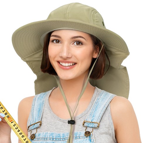 Men Women UV Protection Sun Hats Summer Cap Wide Brim Fishing