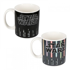 Adult Star Wars Lightsaber Heat Changing 18oz Ceramic Mug - 1 of 2