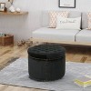 Tiernan Glam Velvet Tufted Ottoman - Christopher Knight Home : Target