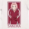 Naruto Classic Sakura Character Youth White Short Sleeve Tee - 2 of 2