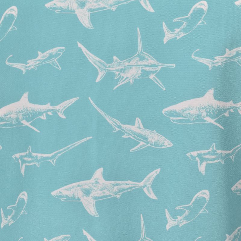 Banana Boat UPF 50+ Men's Hawaiian Print Shirt | White Shark, 2 of 4