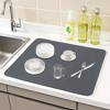 REGALWOVEN Large Diatomaceous Stone Dish Drying Mat for Countertop Dishes, and Utensils 1 Pc - 2 of 4