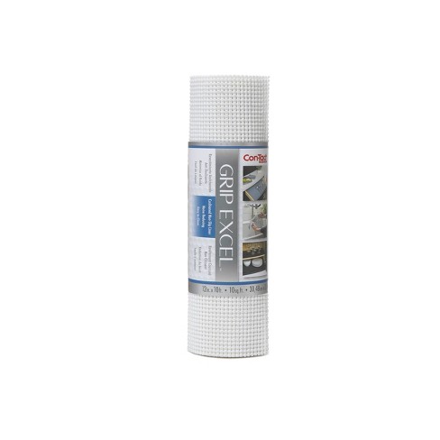 Con-Tact Grip Liner 12 in. x 5 ft. White Non-Adhesive Grip Drawer and Shelf Liner (6-Rolls)