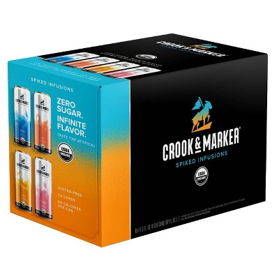 Crook & Marker Spiked & Sparkling Blue Variety Pack - 8pk/11.5 fl oz Cans