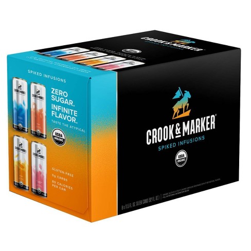 Crook & Marker Spiked & Sparkling Blue Variety Pack - 8pk/11.5 fl oz Cans - image 1 of 2