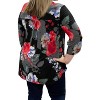 Women's Floral Gabby Top - honeyme - 2 of 2