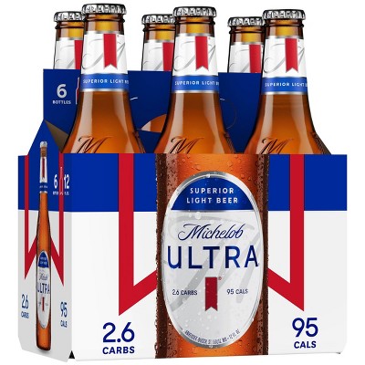 Michelob Ultra Superior Light Beer - 6pk/12 fl oz Bottles