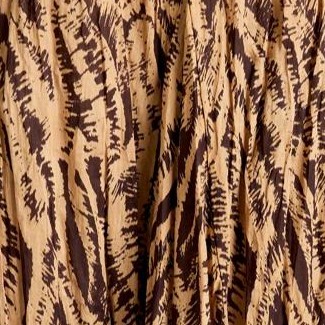 brown abstract print