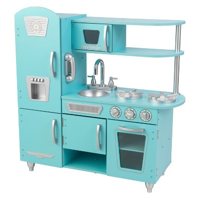 retro wooden play kitchen