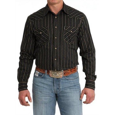 Men's 's Modern Fit Vintage Snap Western Shirt - CINCH S : Target