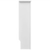 vidaXL Radiator Covers 2 pcs White MDF 44.1" - 3 of 4