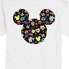 Men's - Disney - Mickey Logo with Emojis Short Sleeve Graphic T-Shirt - 2 of 4