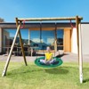 Infans 40" Saucer Tree Swing w/ Adjustable Hanging Ropes for Backyard or Outdoor Green - 3 of 4