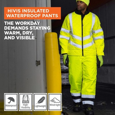 Мужские брюки Refrigiwear HiVis Insulated Waterproof Pants — фото 4
