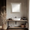 Amanti Art Sydney Silver Beveled Framed Bathroom Vanity Wall Mirror - 4 of 4
